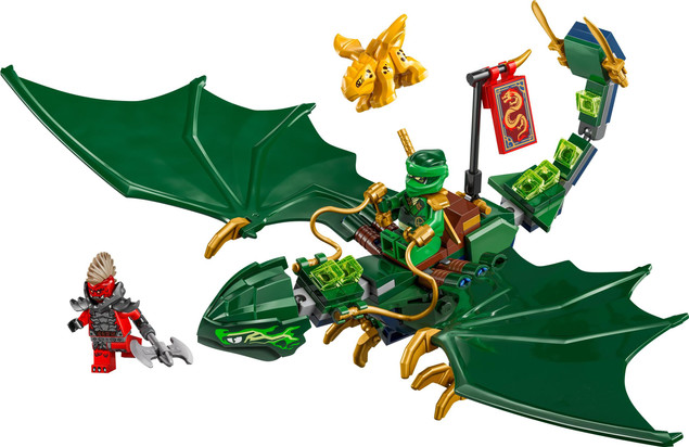 LEGO Ninjago Zielony Leśny Smok Lloyda (71829) Klocki 6+