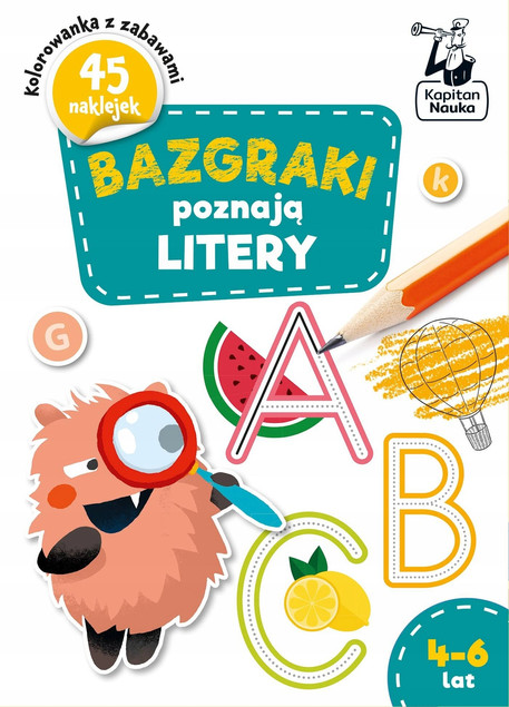 Bazgraki poznają litery. Kapitan Nauka