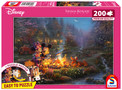 Schmidt PQ Puzzle 200 el. Disney Myszka Miki & Minnie Thomas Kinkade Premium Eco