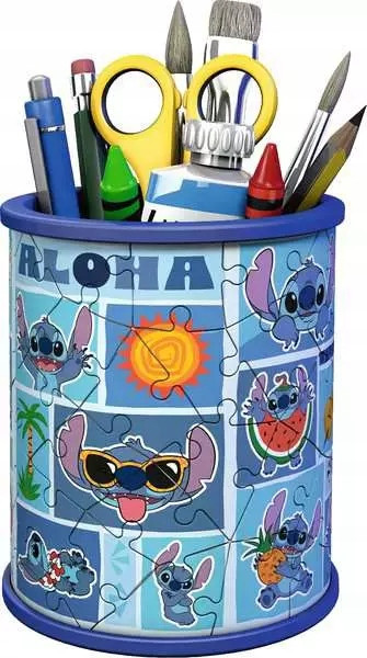Puzzle 3D Przybornik Disney Stitch
