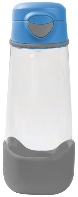 Bidon B.Box 600 ml Tritan Niebieski Kobaltowy z Ustnikiem | Szczelny