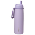 B.box Butelka Termiczna Bidon ze Słomką 690 ml Lilac Love
