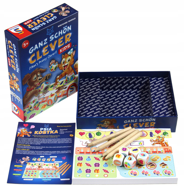 Gra planszowa Schmidt Spiele Psia Kostka (Ganz Schön Clever Kids)