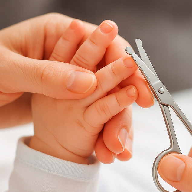 NOŻYCZKI do paznokci dla dzieci 0+ Nożyczki dla niemowląt BOCIOLAND