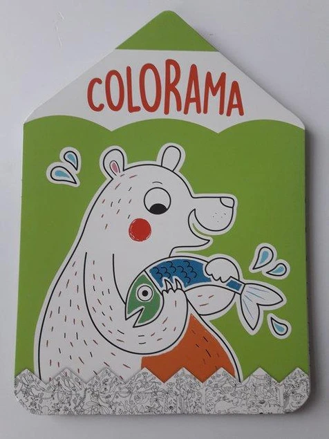 Colorama Niedźwiadek super długa kolorowanka harmonijka