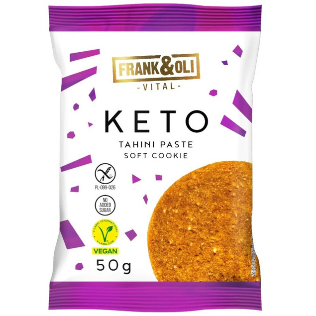 Ciastko Keto Tahini Sezam Frank & Oli