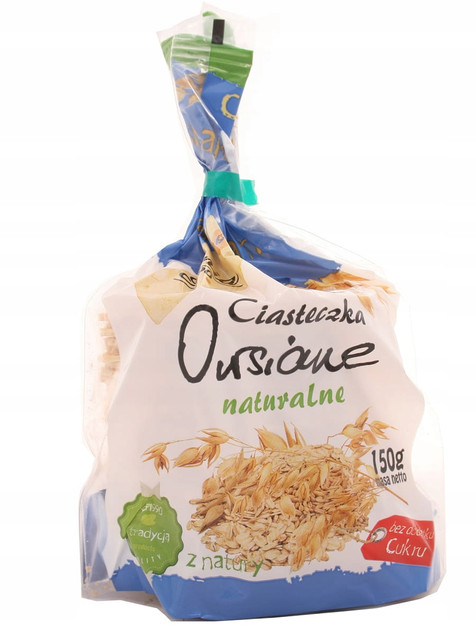 Ciasteczka owsiane naturalne Ania 150 g