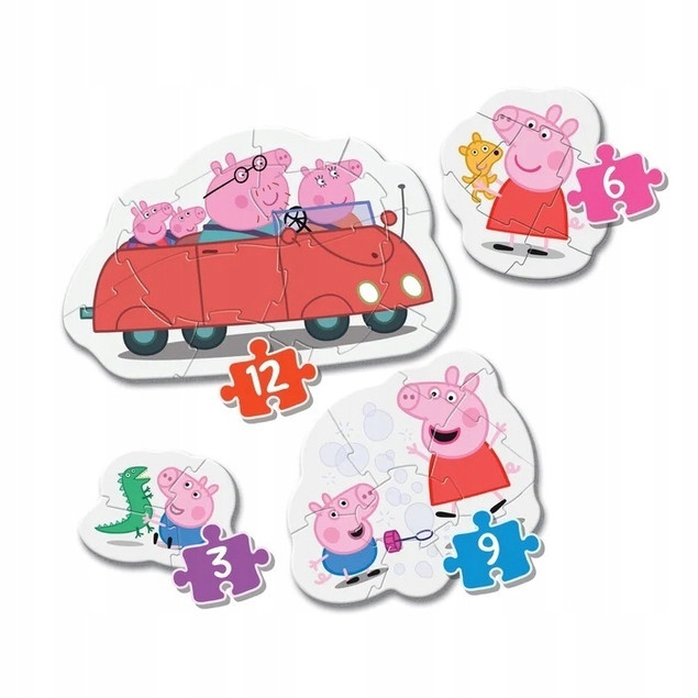 Puzzle Świnka Peppa 2+ Clementoni