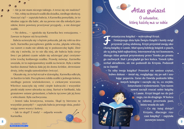 Inspirujące bajki Duże litery Greg