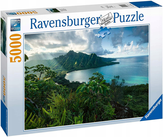 Puzzle Ravensburger 5000 elementów hawajski punkt widokowy