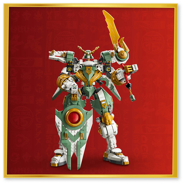 LEGO NINJAGO 71860 Tytanowy Robot Lloyda: 15 lat NINJAGO – Zestaw Kolekcjonerski
