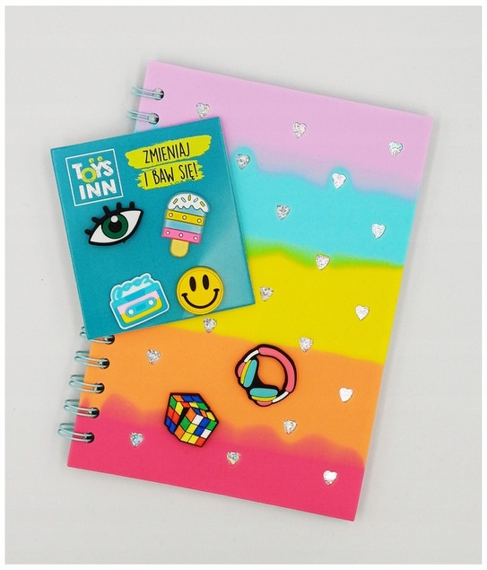 Notes A5 Stnux Wielokolorowy z Wpinkami