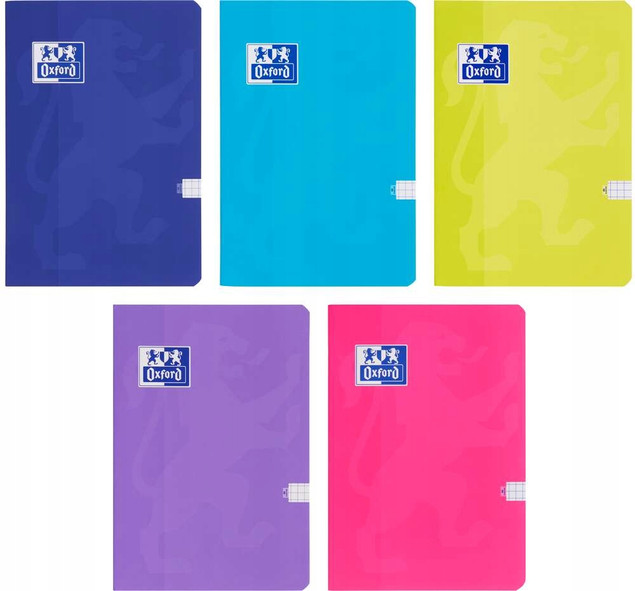 Zeszyt Oxford Touch A5 60k Kratka Margines Soft Touch