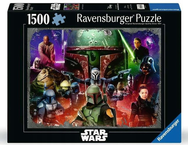 Puzzle 1500 Star Wars Boba Fett Łowca nagród Ravensburger