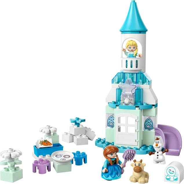 LEGO DUPLO Kraina Lodu: Zamek Anny i Elsy - Uroczystość, 54 elementy dla przedszkolaków