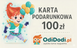 Karta Podarunkowa OdiDodi 100zł