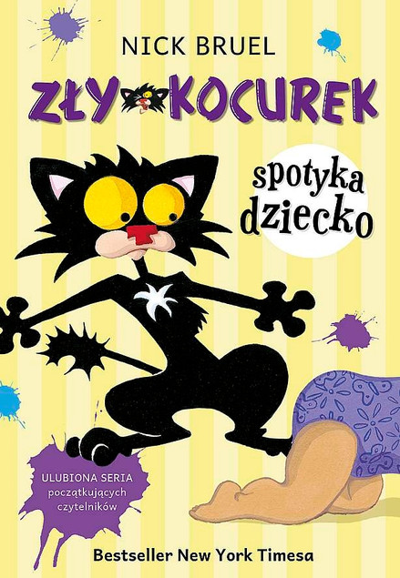 Zły Kocurek i dziecko Nick Bruel