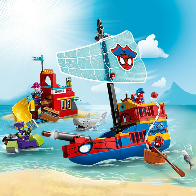 KLOCKI LEGO MARVEL 11208 Statek piracki drużyny Spidey’ego +4 lata