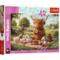 TREFL Puzzle 300 Słodki Piknik Urocze Zwierzątka dla Dzieci +8 lat