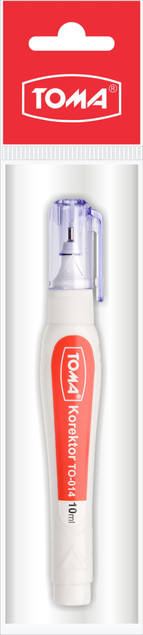 Korektor w Pisaku TOMA 10ml Metalowa Końcówka x3