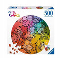 PUZZLE 2D 500 PALETA KOLORÓW. TROPIKI