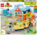 LEGO DUPLO 10428 Duży Interaktywny Pociąg Miejski Push&Go z Dźwiękiem i Światłem
