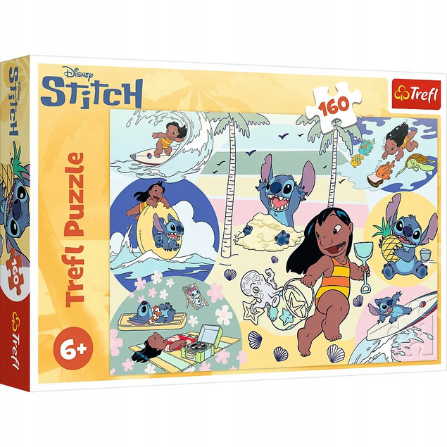 Tytuł
Trefl Puzzle 160 el. Stitch Rządzi Disney Lilo & Stitch