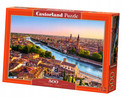 Castorland Puzzle 500 el. Werona Włochy - Panorama Miasta