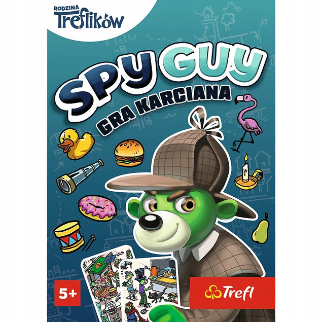 SPY GUY Gra Karciana Obserwacyjna Rodzinna 5+ Trefl