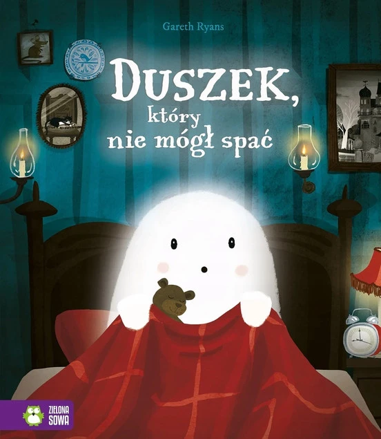 Duszek, który nie mógł spać Gareth Ryans okładka