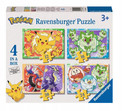 Ravensburger - Puzzle 4w1 - Pokemon 12004026