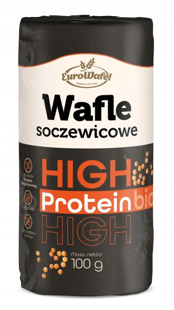 Eurowafel Wafle Soczewicowe 100 g HighProtein_1