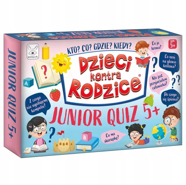 Dzieci Kontra Rodzice – Zestaw Gier Rodzinnych Kangur