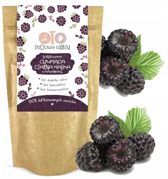 LIOFILIZOWANE OWOCE MALINA CZARNA