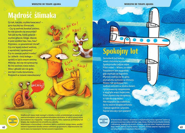 Jama gębowa ćwiczy słowa. Wiersze logopedyczne dla dzieci