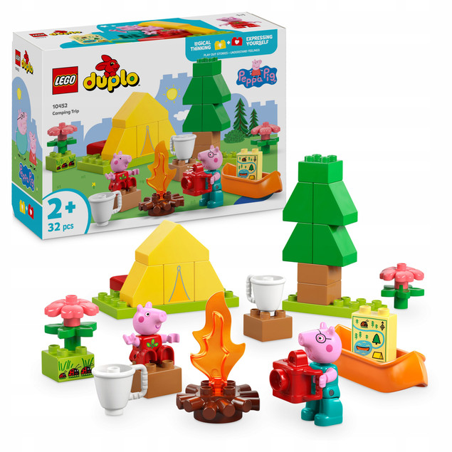 LEGO Duplo 10452 Świnka Peppa i Kemping – Przygoda w Lesie
