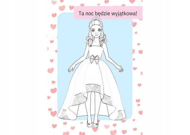 Kolorowanka z tatuażami. Księżniczki