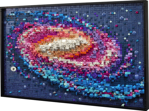 LEGO Art 31212 Droga Mleczna – Obraz 3D Zestaw Klocki