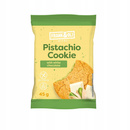 FRANK&OLI Ciastko Miękkie PISTACJA BIAŁA CZEKOLADA Bez Cukru 45g x12