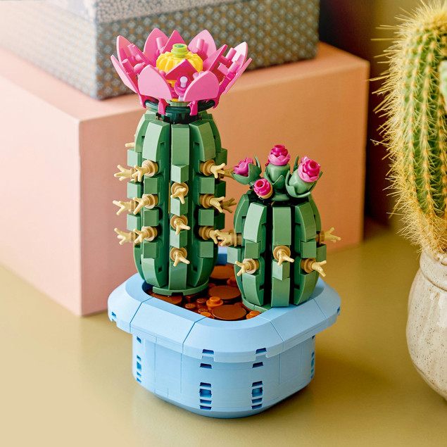 LEGO Botanicals 11509 Kwitnący Kaktus - Zestaw dekoracyjny dla dorosłych