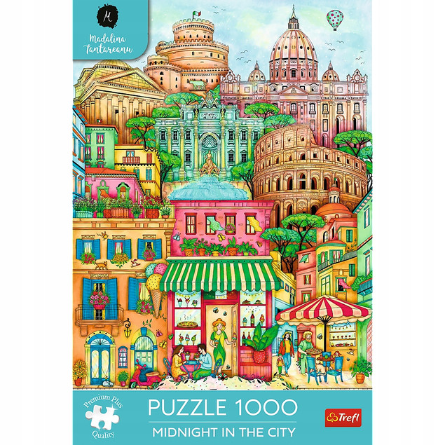 Puzzle Trefl 1000 elementów O północy w Rzymie