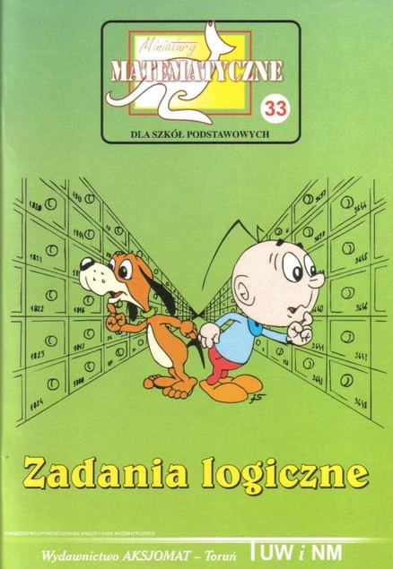 Miniatury Matematyczne 33. Zadania logiczne - okładka 1
