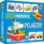 Memory POJAZDY Gra Towarzyska Pamięć Koncentracja 3+ Adamigo