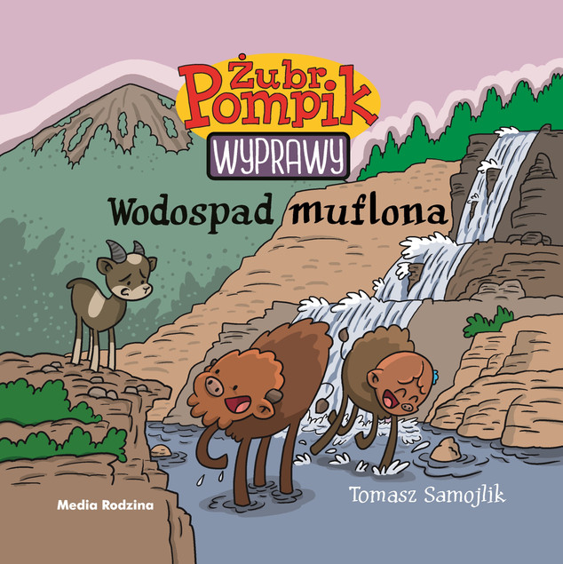 Żubr Pompik Wyprawy Wodospad muflona Tomasz Samojlik