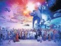 Puzzle 2000 Ravensburger Uniwersum Gwiezdnych Wojen STAR WARS