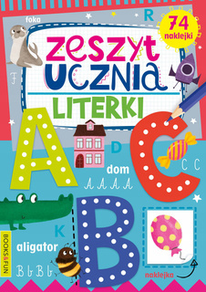 Zeszyt Ucznia Literki + Naklejki BooksAndFun