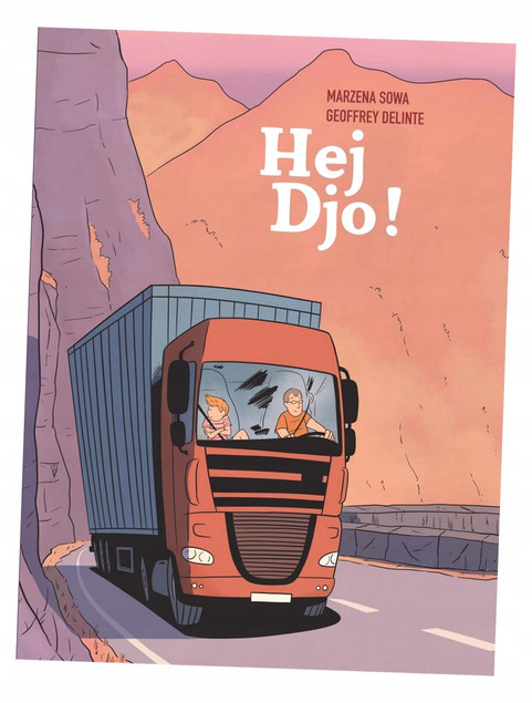 Hej Djo! Komiks. Geoffrey Delinte, Marzena Sowa