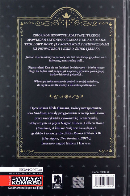 Szkło, śnieg i jabłka oraz inne historie Colleen Doran, Fábio Moon, Gabriel Bá, Neil Gaiman