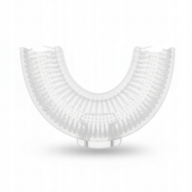 SZCZOTECZKA DO ZĘBÓW DLA DZIECI NIEMOWLĄT 360 W KSZTAŁCIE U SILIKONOWA