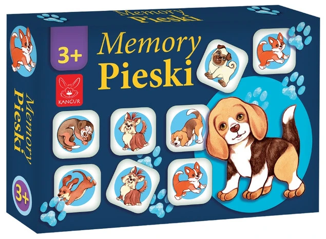 Gra Memory Pieski z uroczymi pieskami